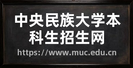 中央民族大学本科生招生网