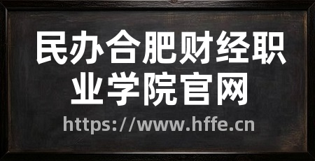 民办合肥财经职业学院官网